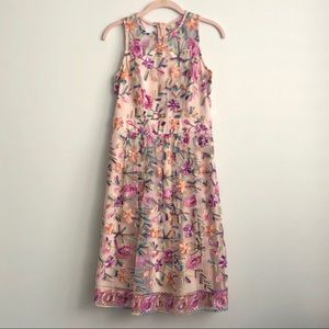 Alexia Admor Embroidered Mesh Dress, Size XS/2
